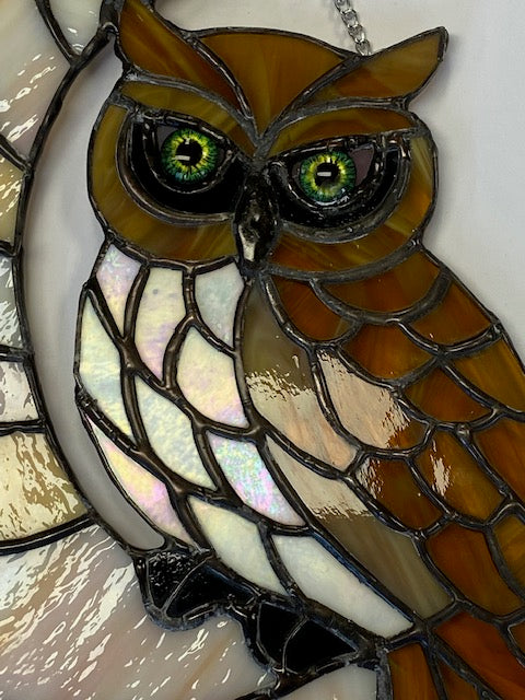 Stained Glass Owl