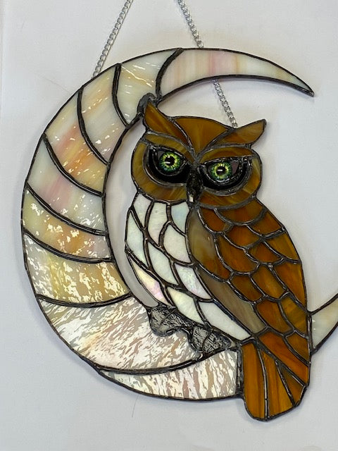 Stained Glass Owl