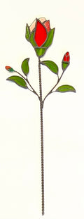 Stained Glass Rose 2