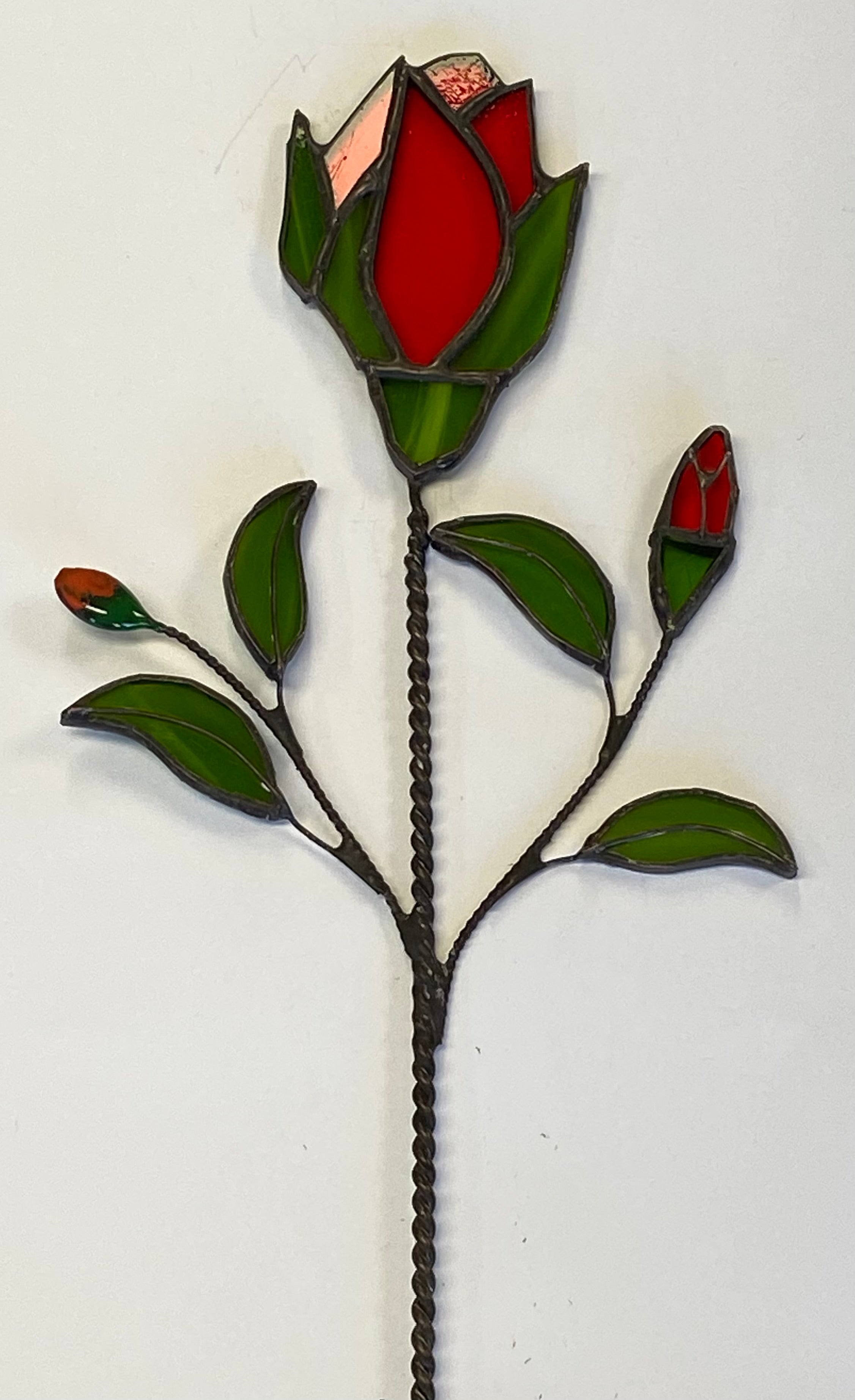 Stained Glass Rose 2