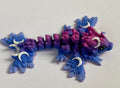 Small 3D printed Lunar Dragon- Pink Purple Blue