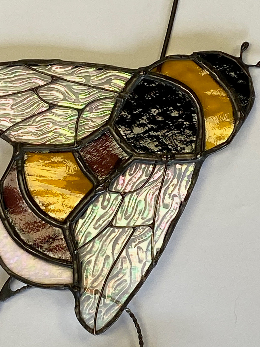 Stained Glass Large Bee