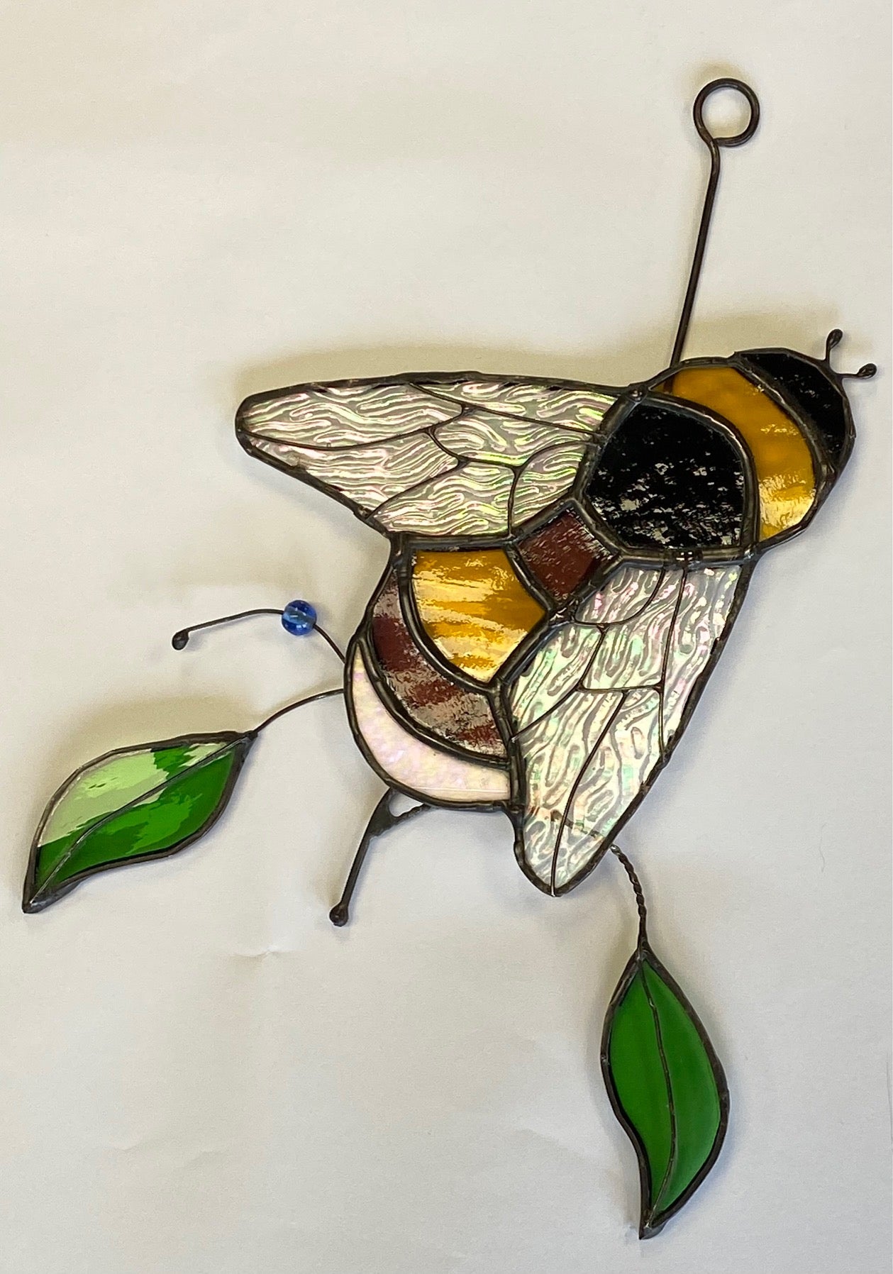 Stained Glass Large Bee