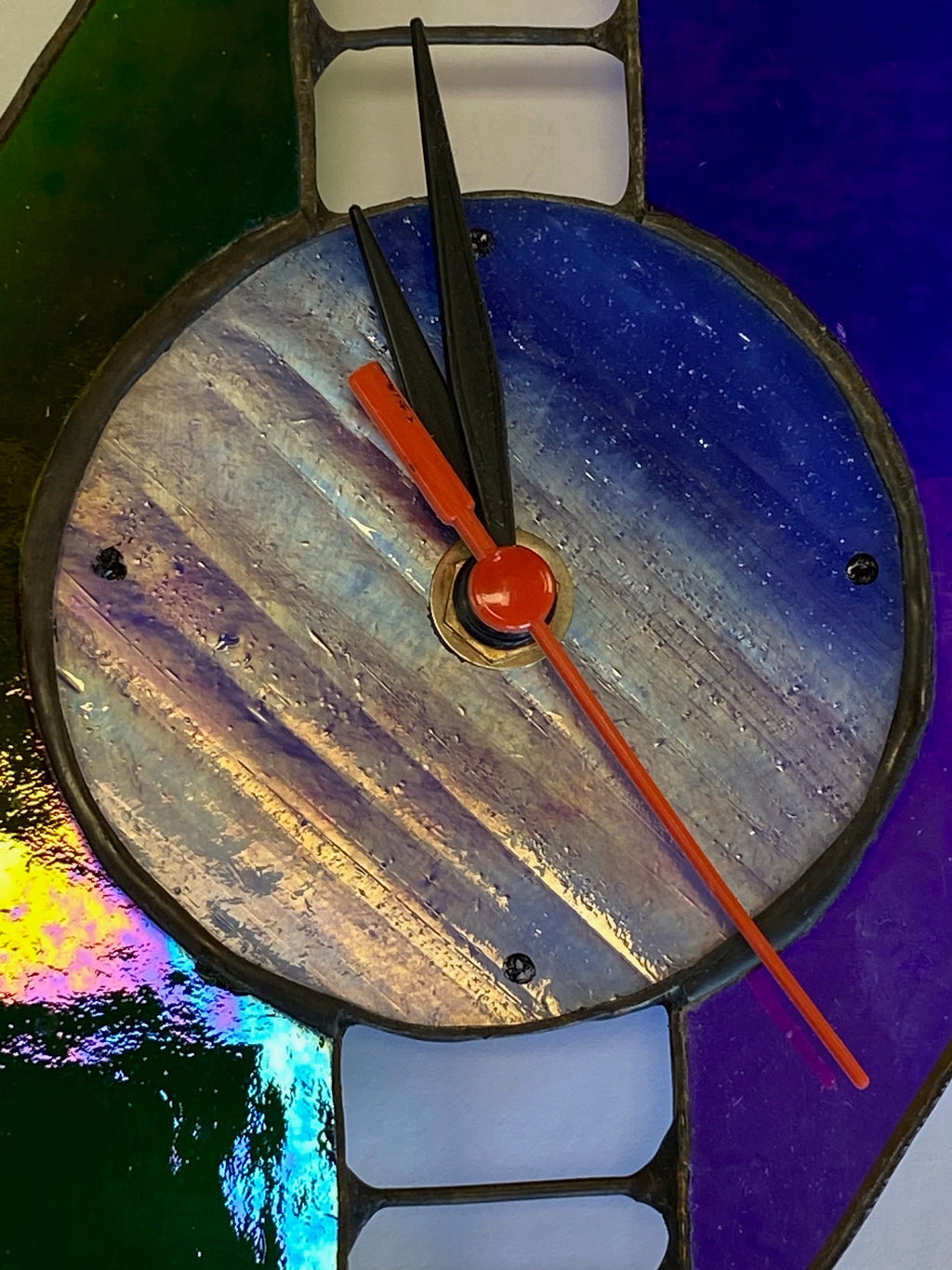 Stained Glass Clock