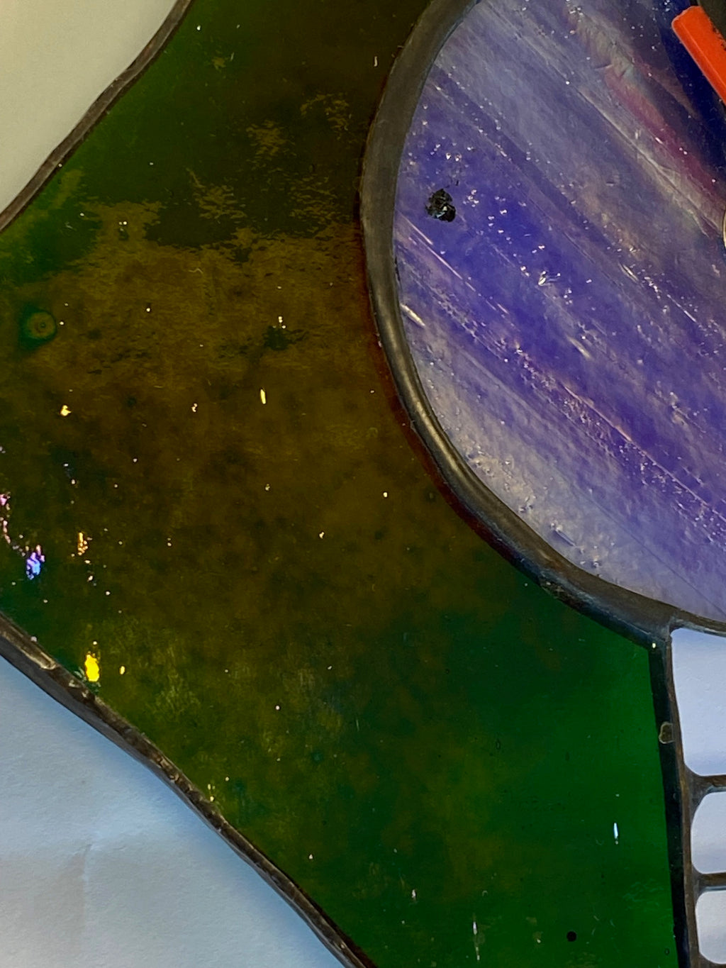 Stained Glass Clock
