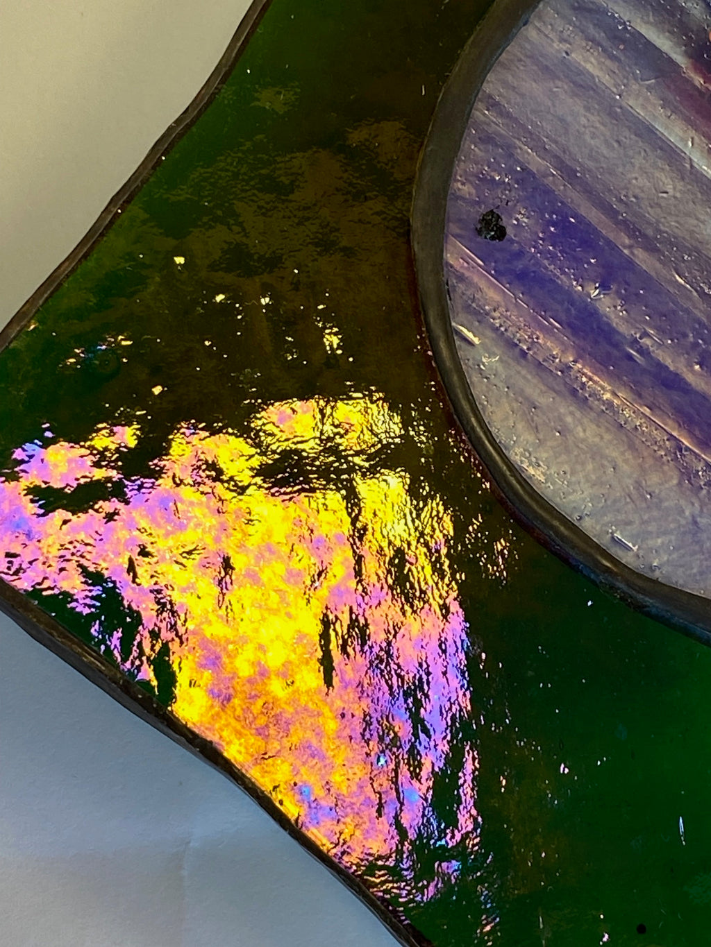 Stained Glass Clock