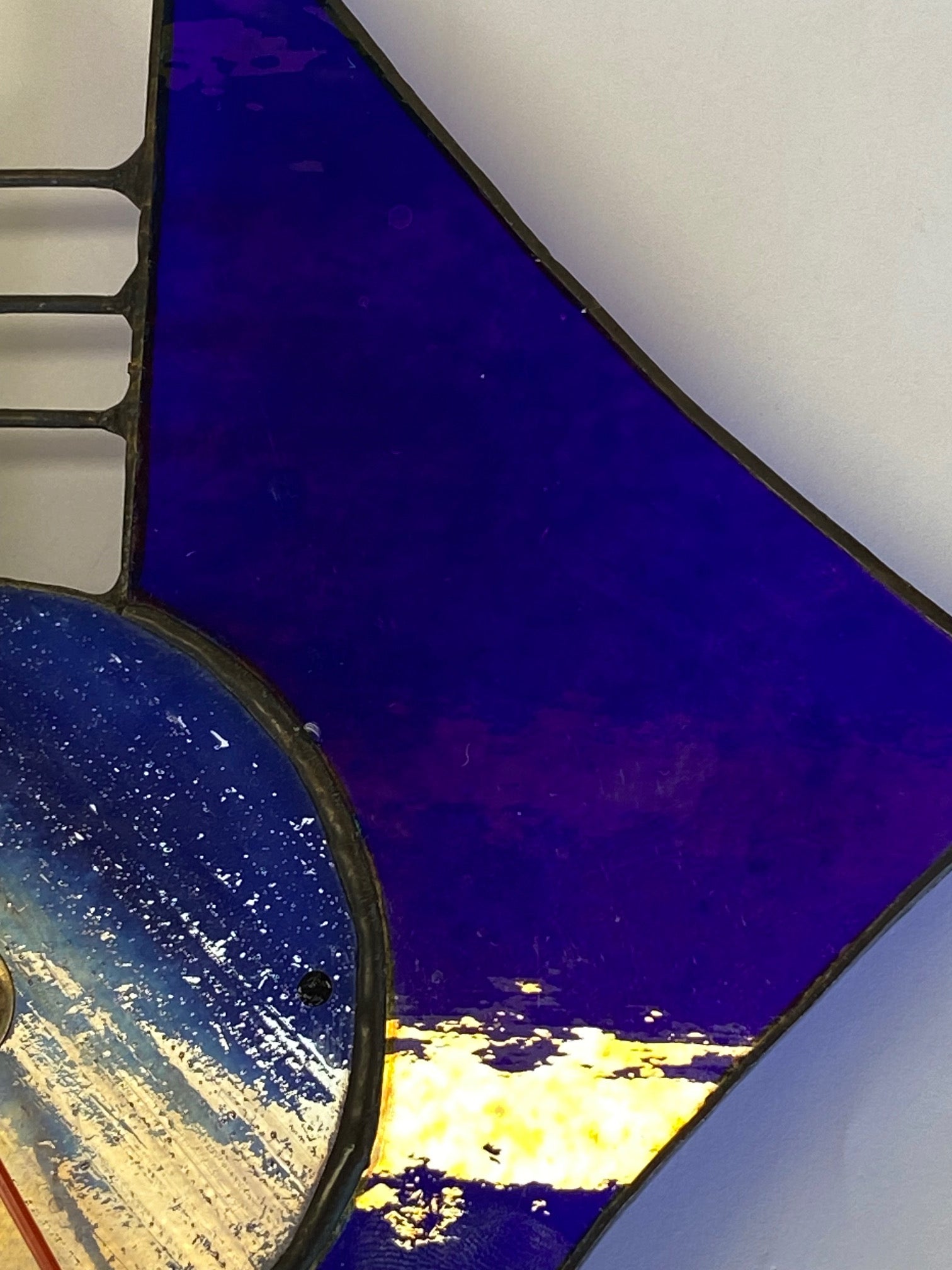 Stained Glass Clock
