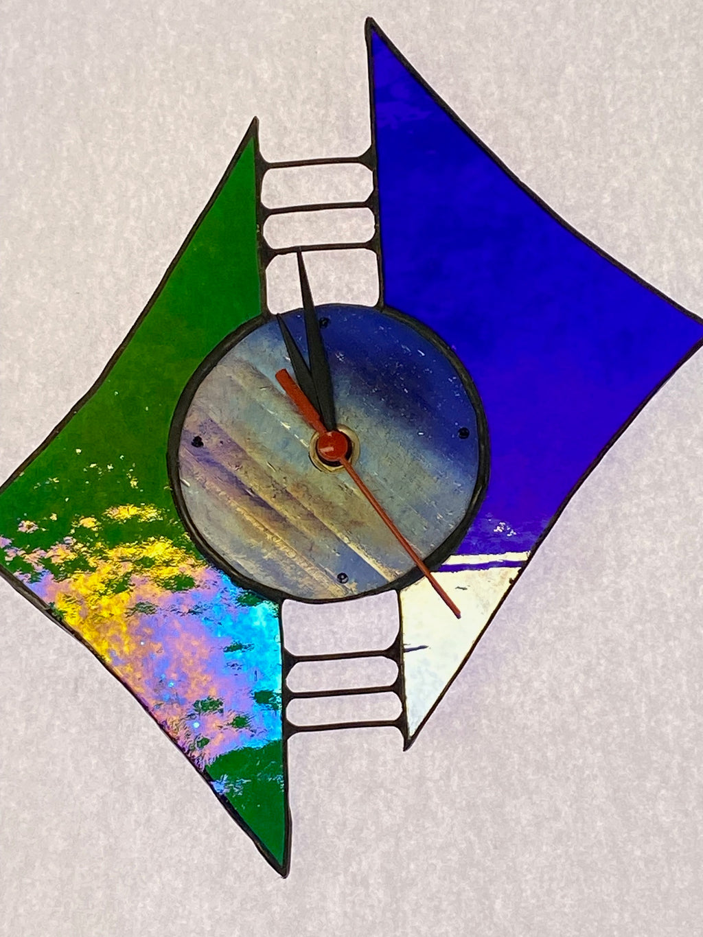 Stained Glass Clock